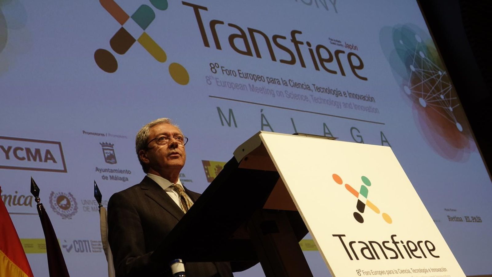 Rogelio Velasco, esta mañana en su intervención en el Foro Transfiere