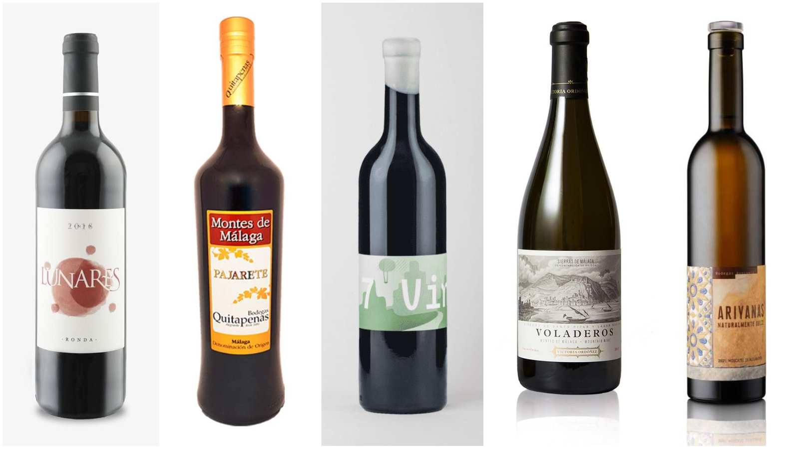 Los vinos de Málaga premiados por Sabor a Málaga.