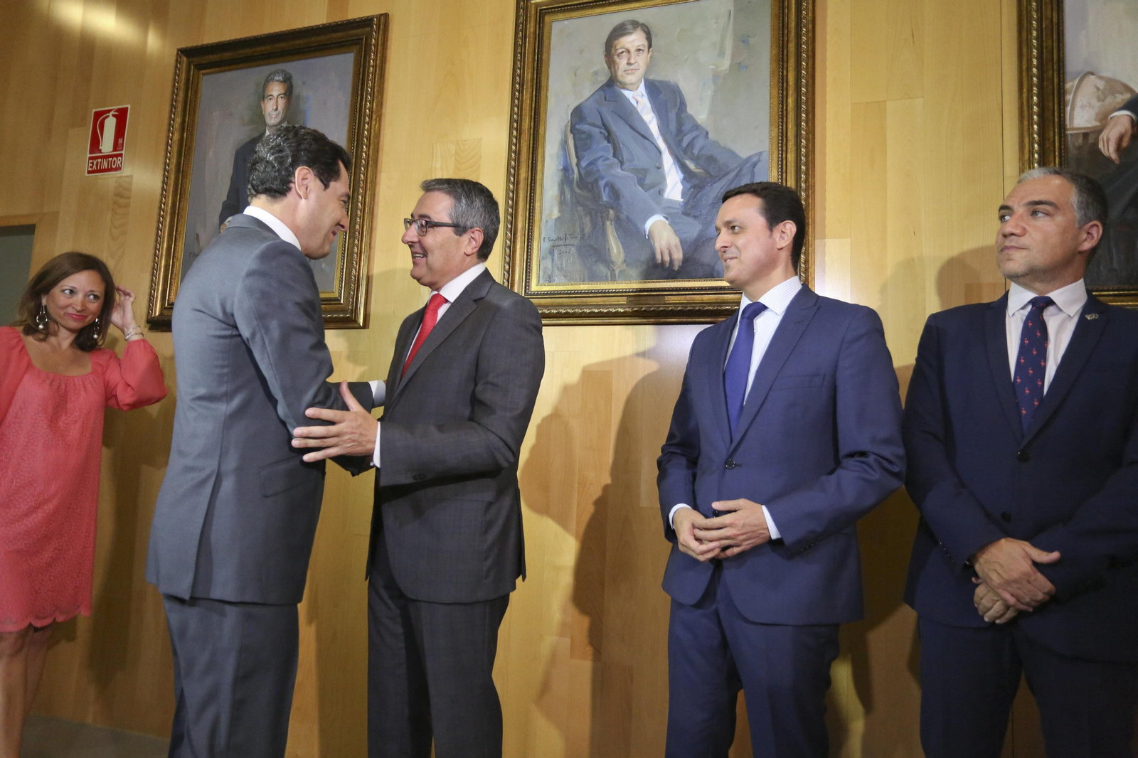 Las fotos del Pleno de la constitución de la Diputación de Málaga