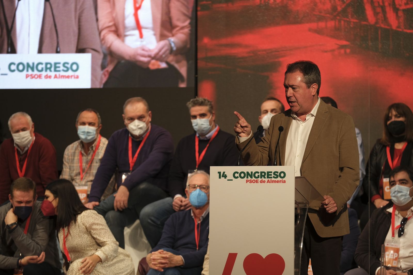 Imágenes del 14 Congreso Provincial PSOE de Almería. El Parador (Almería)