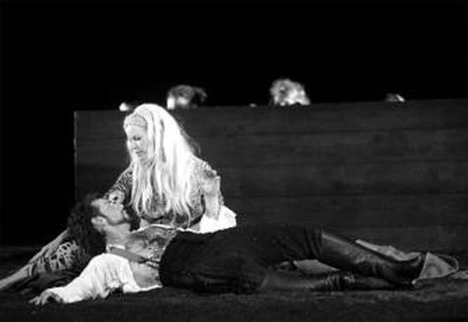 Una escena de la representación en El Puerto de 'El burlador de Sevilla'.