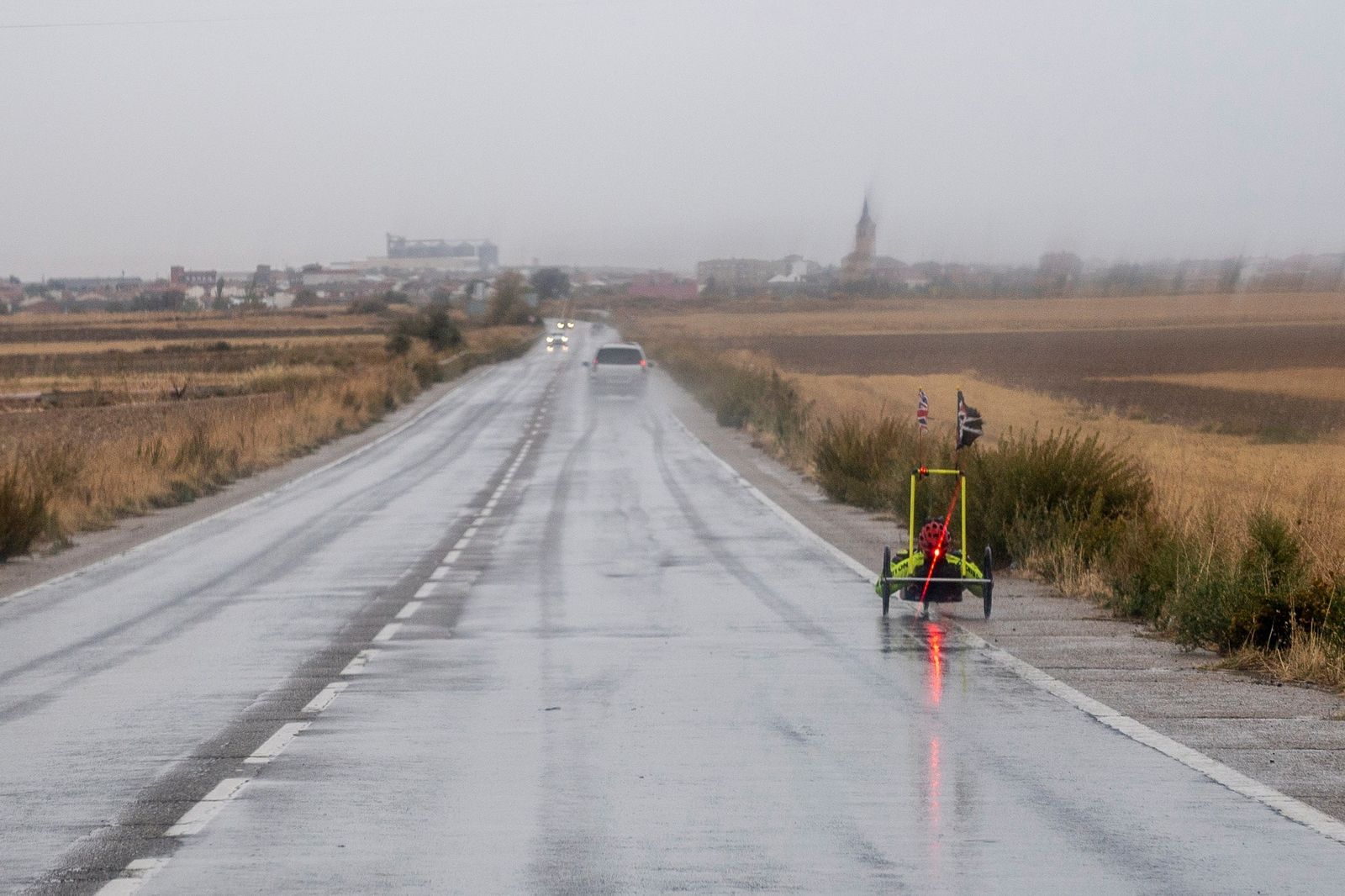 Efectos de la borrasca 'Bárbara' a su paso por Toledo
