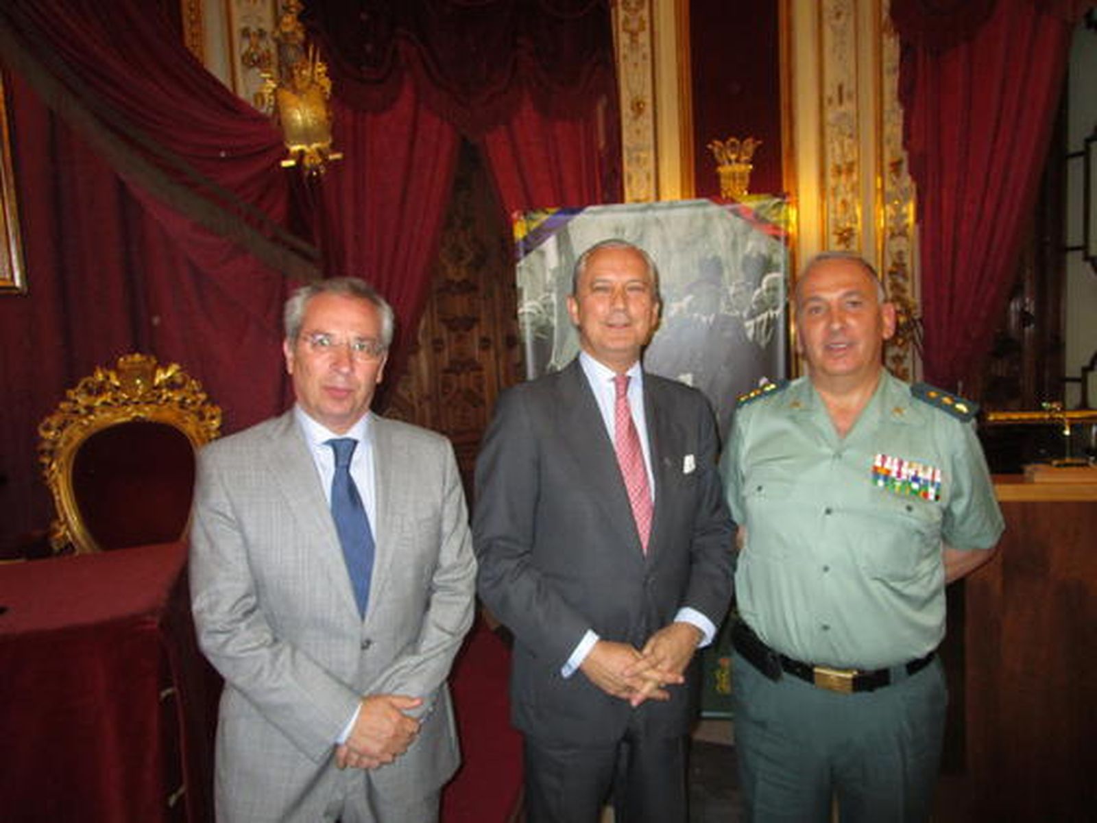 Javier de Torre, Arsenio Fernández de Mesa yJesús Núñez.

Foto: Ignacio Casas de Ciria