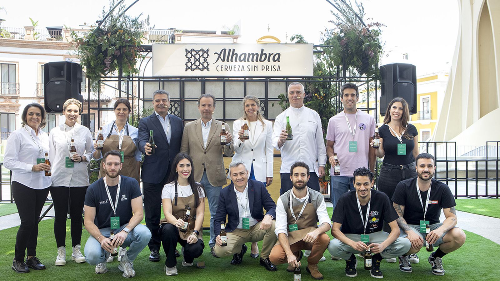 Foto de familia de Saborea Sin Prisa Sevilla