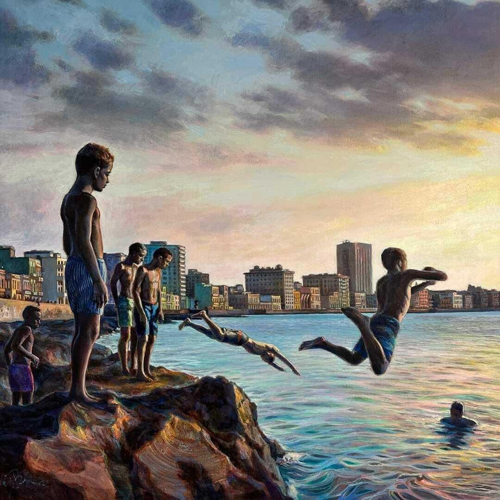 La espectacular muestra pictórica de Dani Franco en Ayamonte que es una explosión de colores