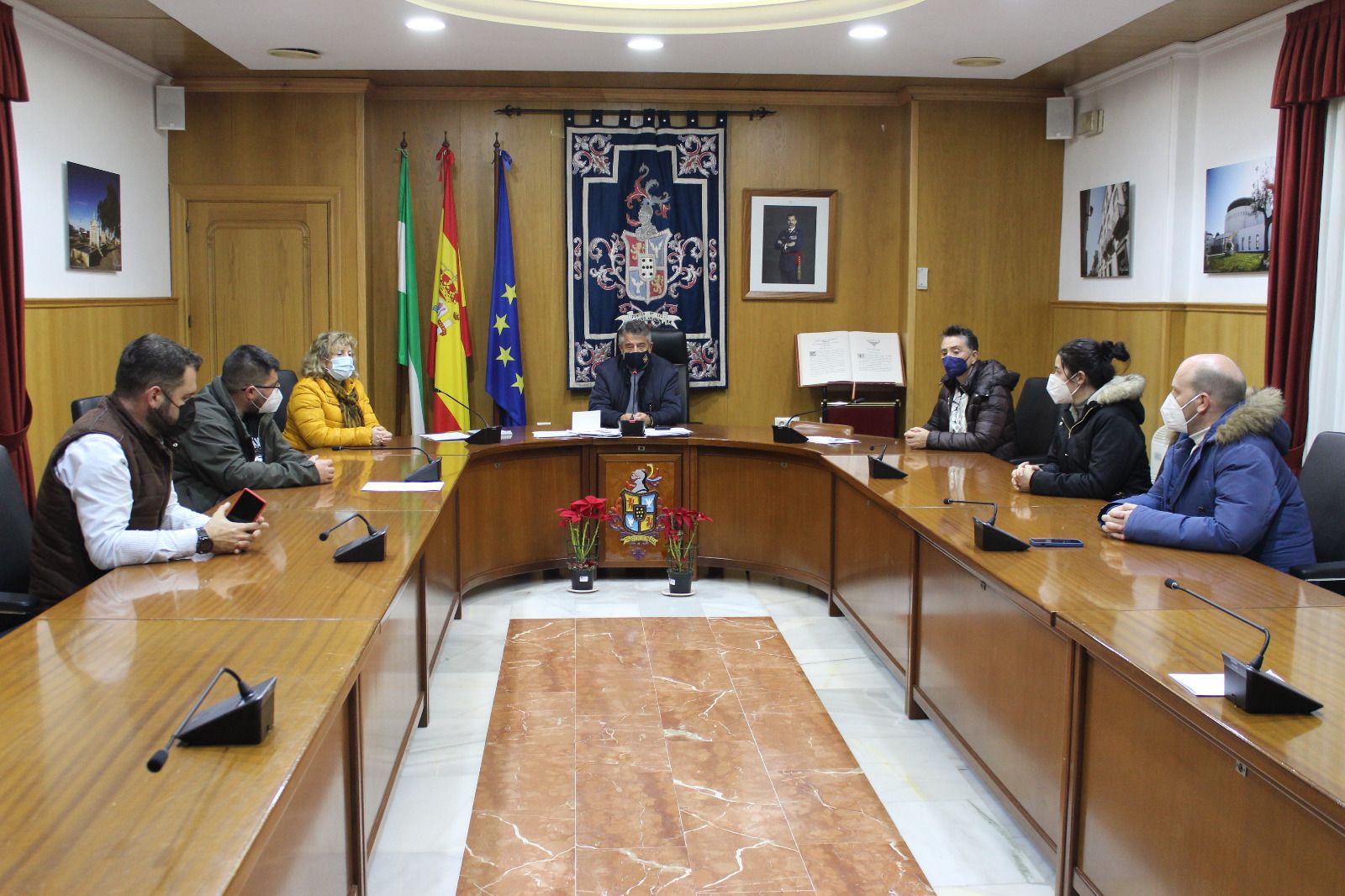 Equipo de gobierno municipal de Hinojosa del Duque.