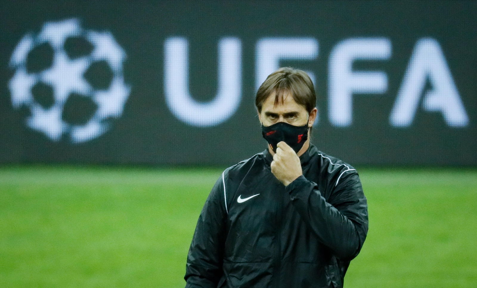 Las imágenes de Lopetegui como entrenador del Sevilla fc