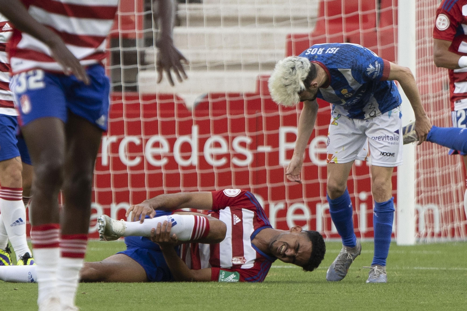 Las mejores imágenes del Recreativo Granada - Real Avilés