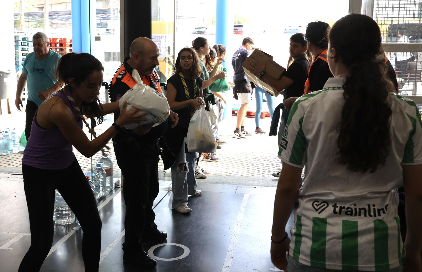 Recogida de alimentos para Valencia