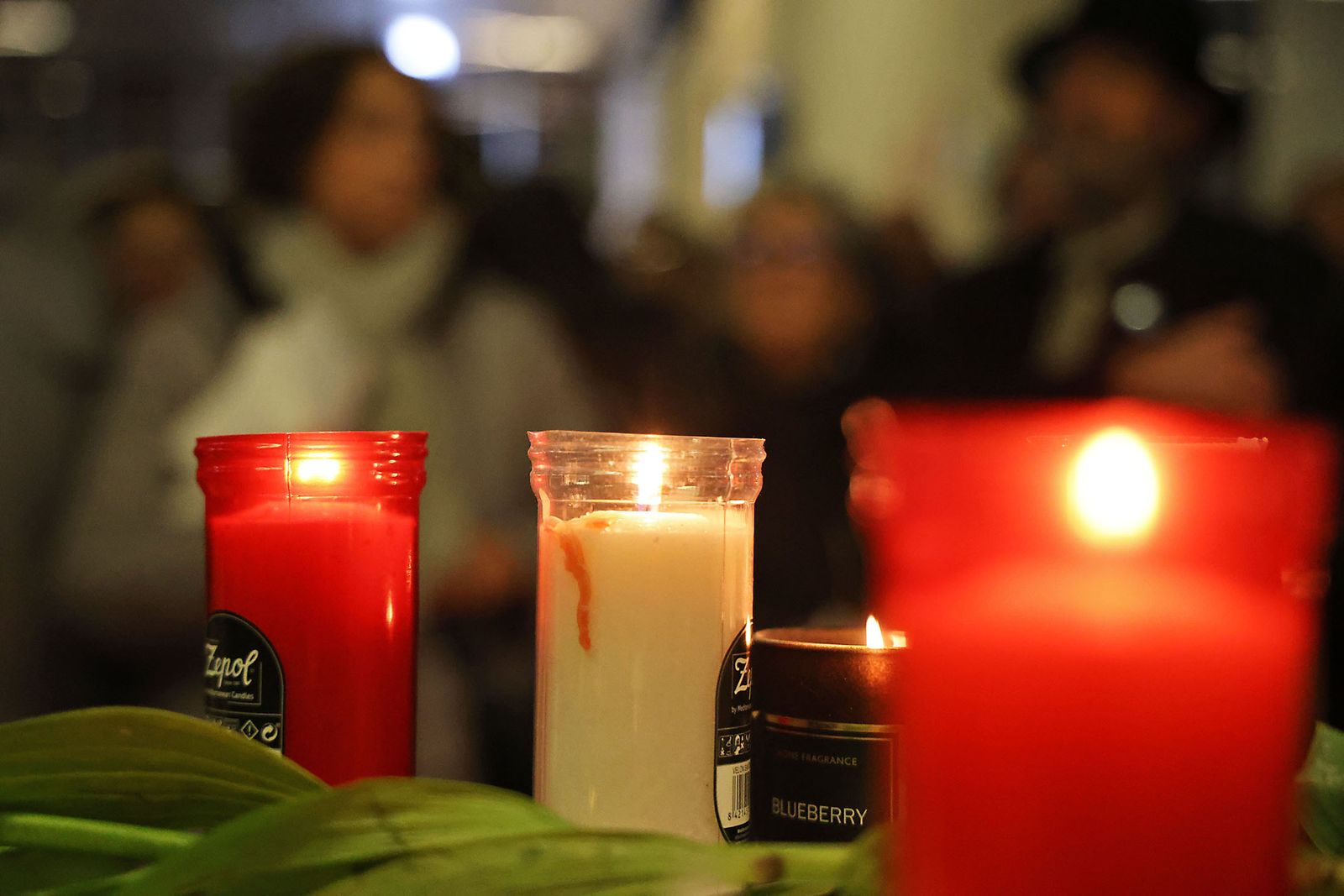 Las fotografías de la vigilia por los fallecidos en el accidente de tren  de Adamuz