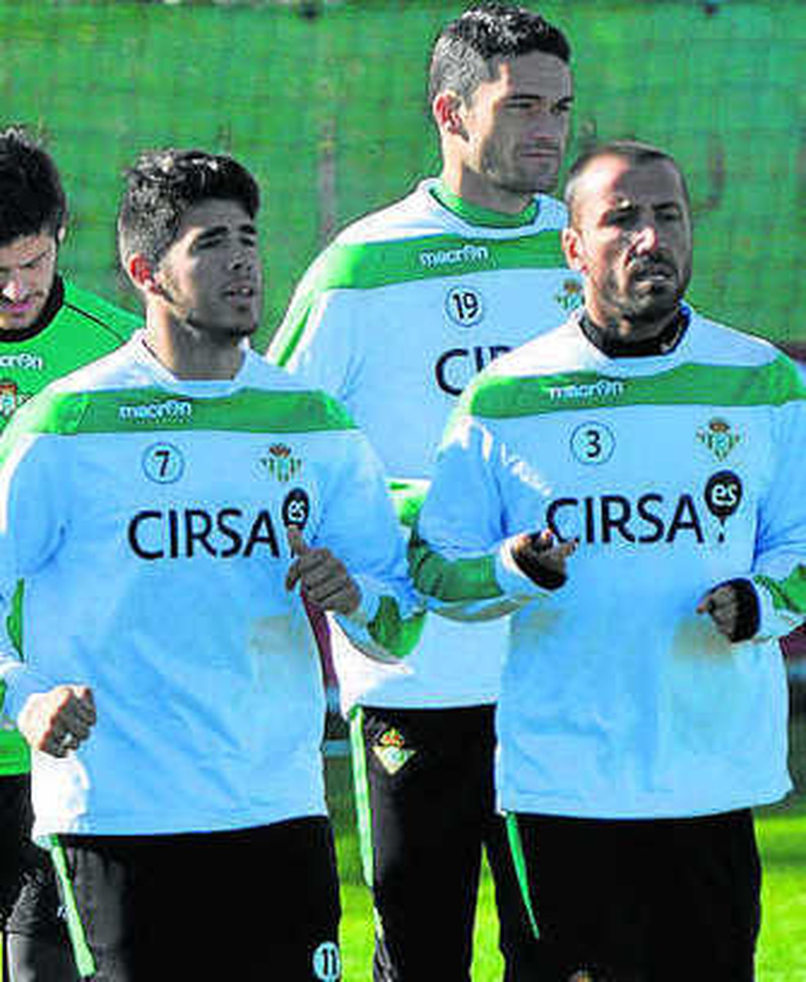 Pozuelo junto a Mario.