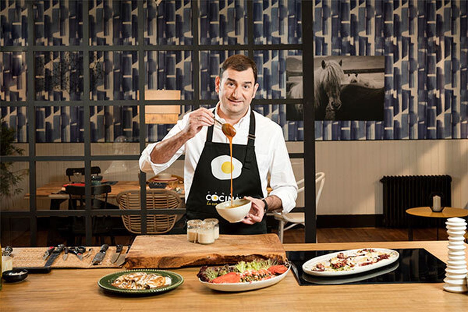 Quique  Barella en 'Cocina de fiesta'