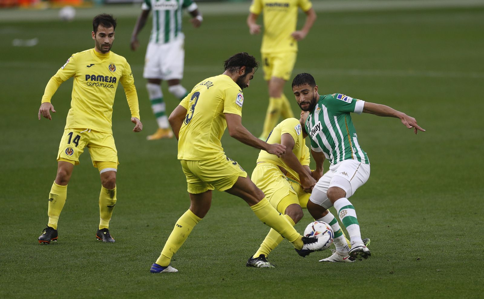 Las imágenes del Betis-Villarreal