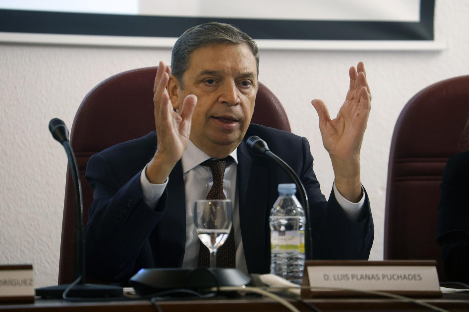 Luis Planas, ministro de Agricultura, este lunes en Córdoba