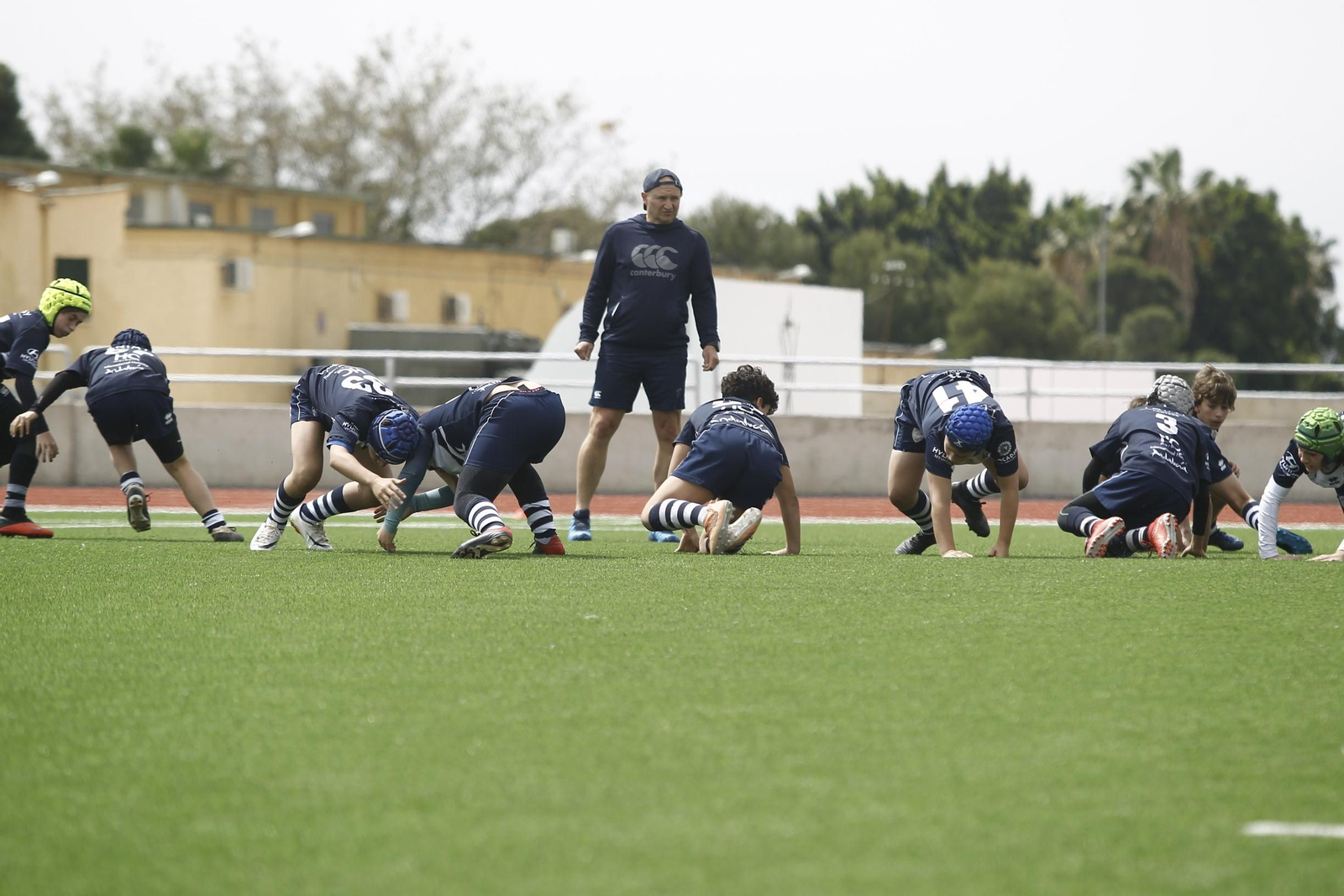 Fotogalería rugby sub-12 andaluz en la Base de La Legión. Viator (Almería)