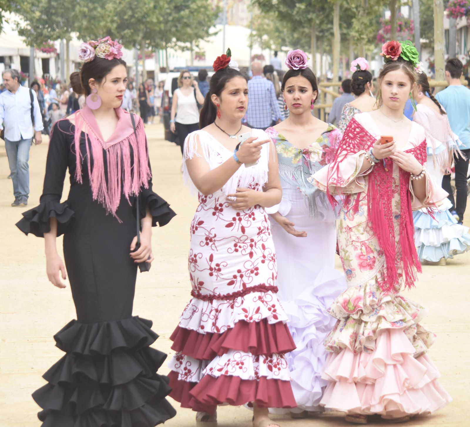 El domingo de Feria, en imágenes
