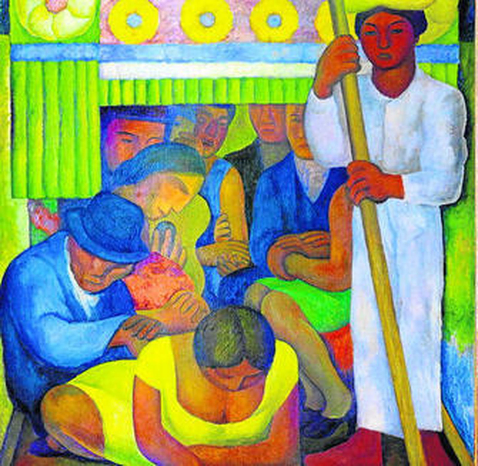 'La canoa enflorada', de Frida Kahlo, se exhibirá en la exposición.