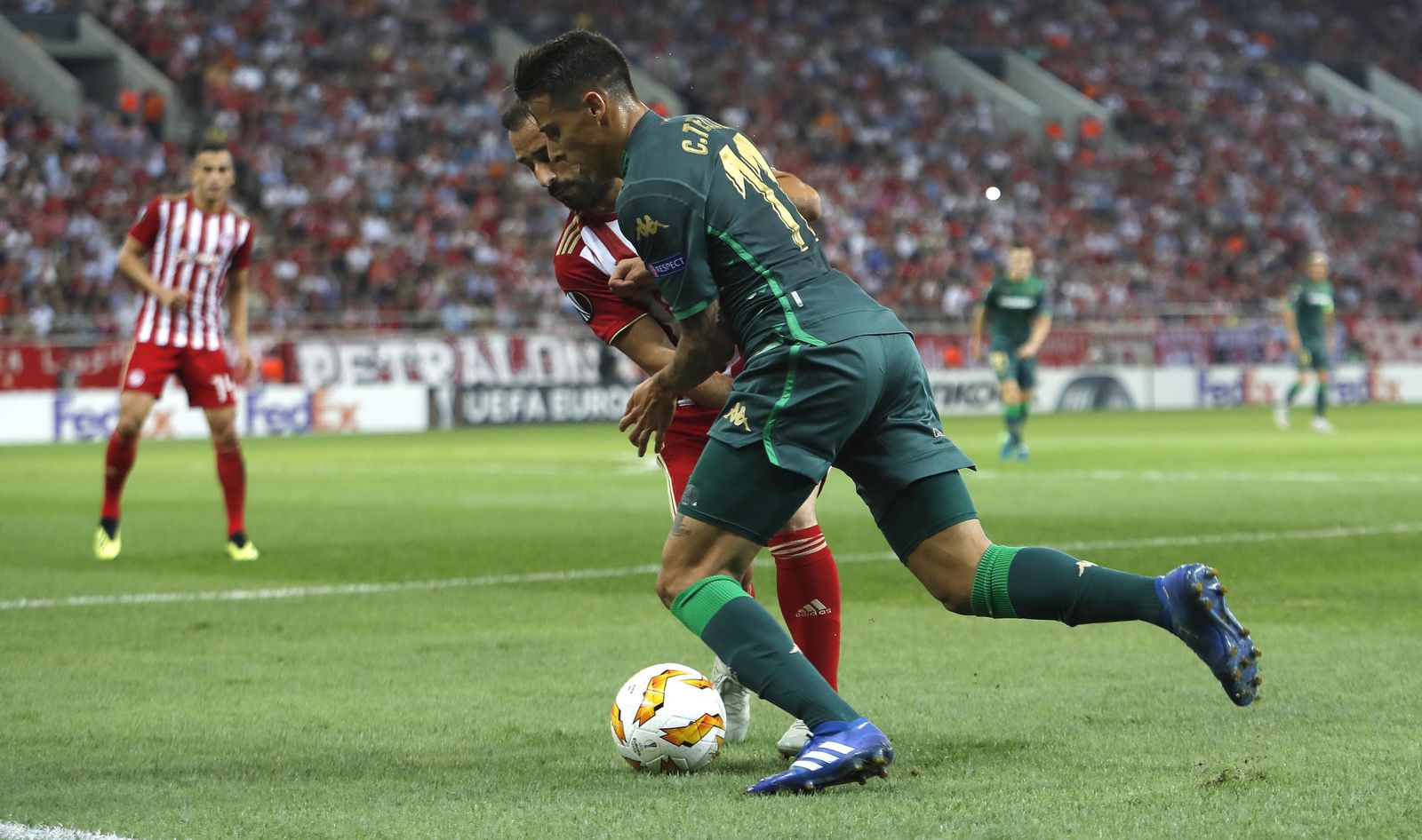 Las imágenes del Olympiacos-Betis