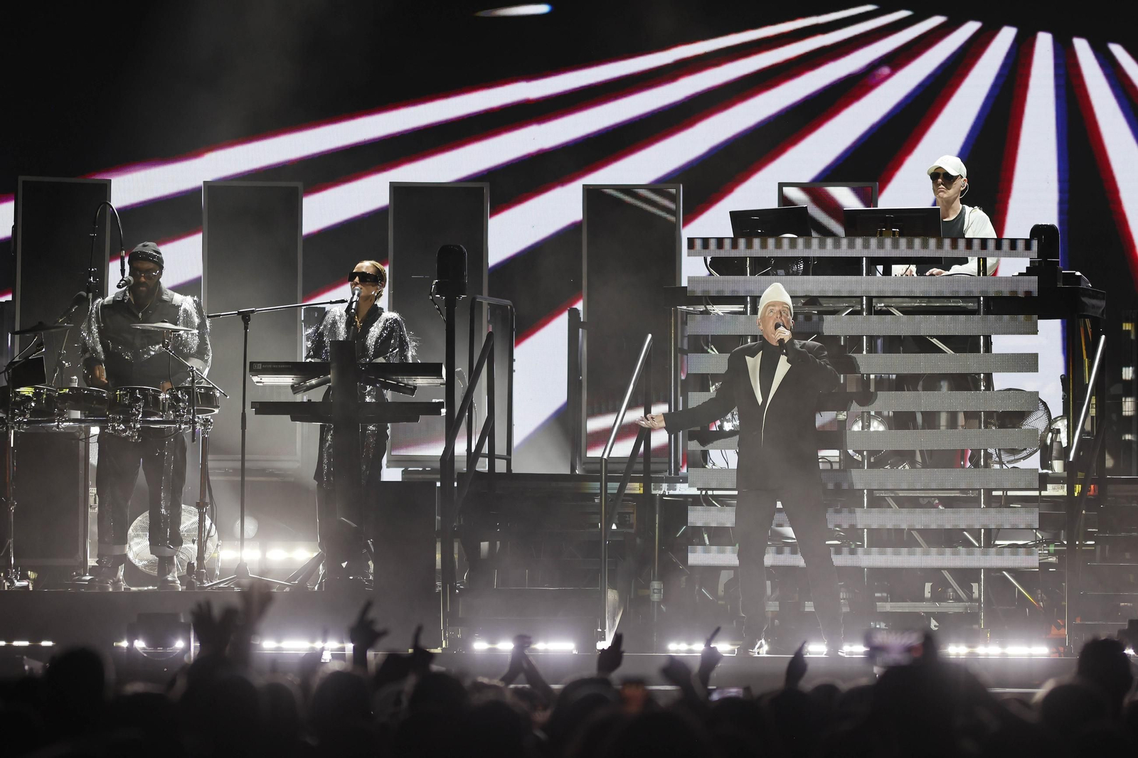 Las mejores imágenes del concierto de Pet Shop Boys