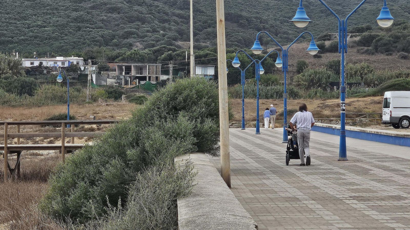 Paseo marítimo de Getares, en Algeciras.
