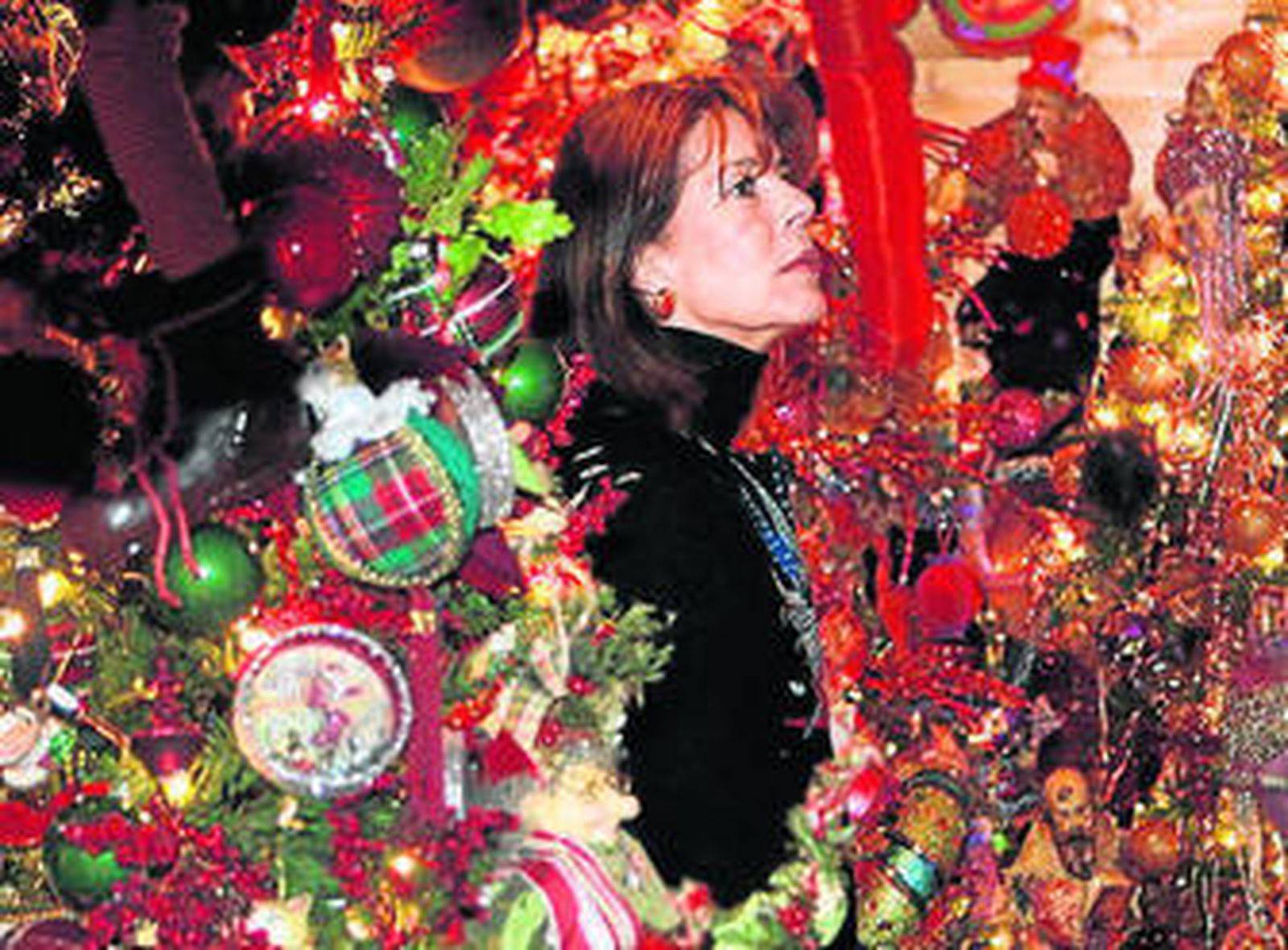 Carolina de Mónaco inaugura la aldea navideña