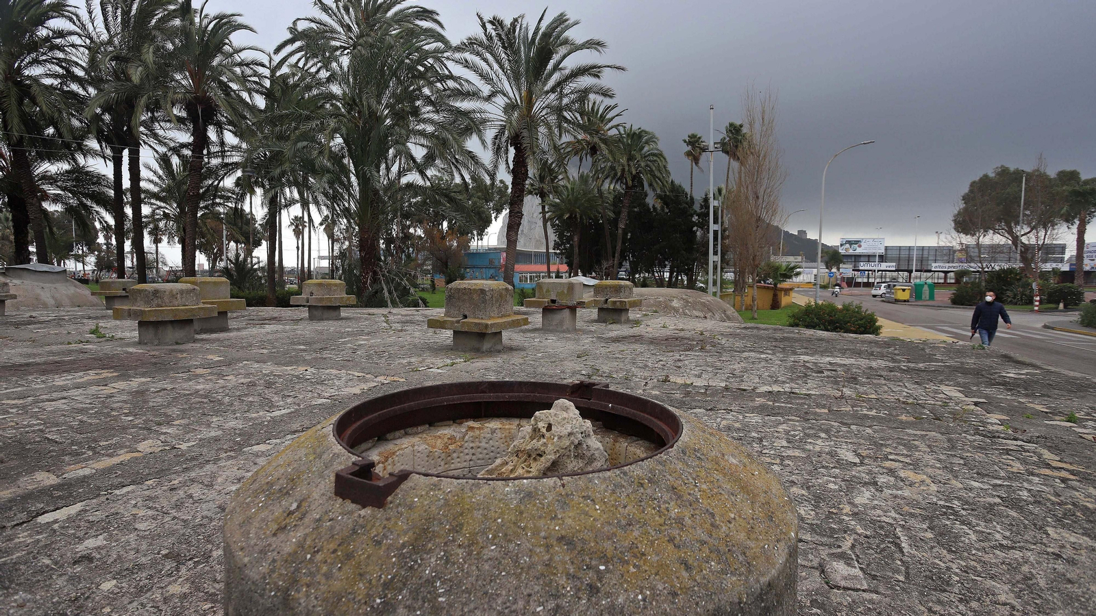 Búnkeres del parque Princesa Sofía de La Línea