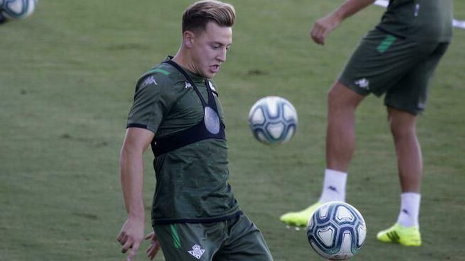 Francis, en un entrenamiento.