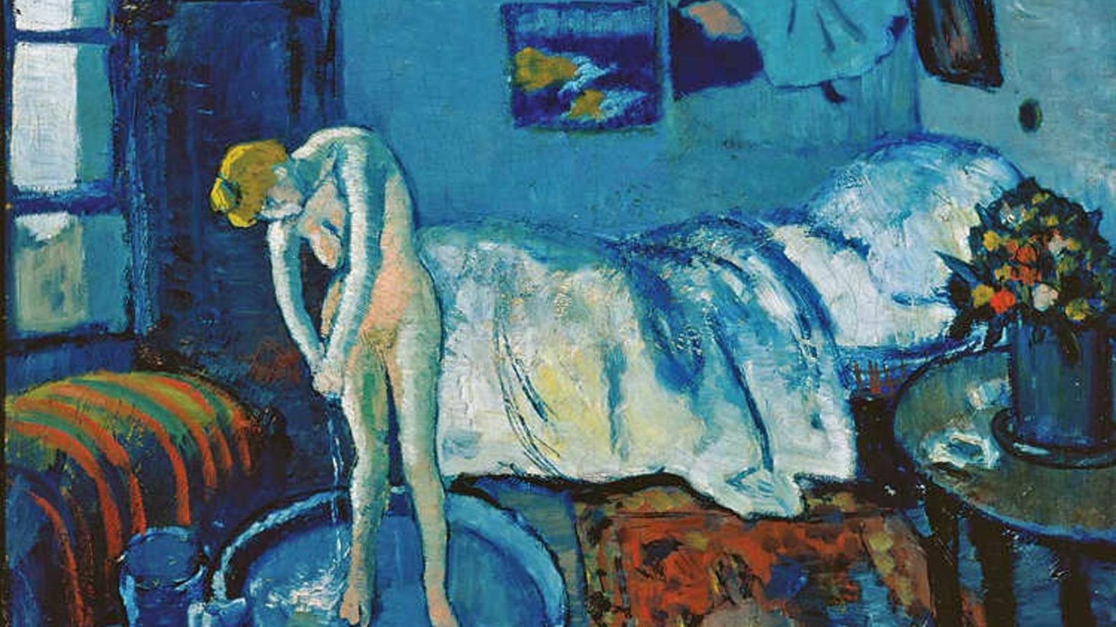 'La habitación azul', de Picasso. 'La habitación azul', de Picasso.