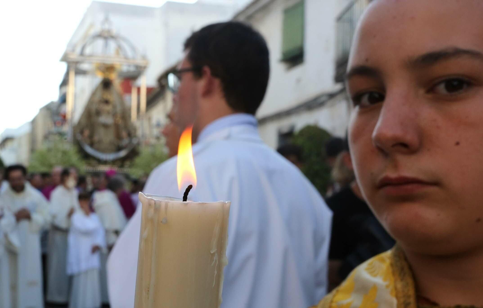 Imágenes de la salida procesional de la patrona de Jerez,La Virgen de la Merced