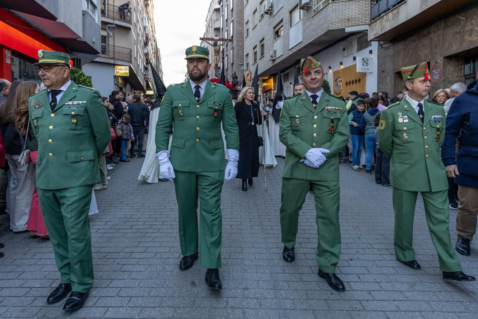La Legión y el Cristo de la Buena Muerte es uno de los binomios de la Semana Santa.