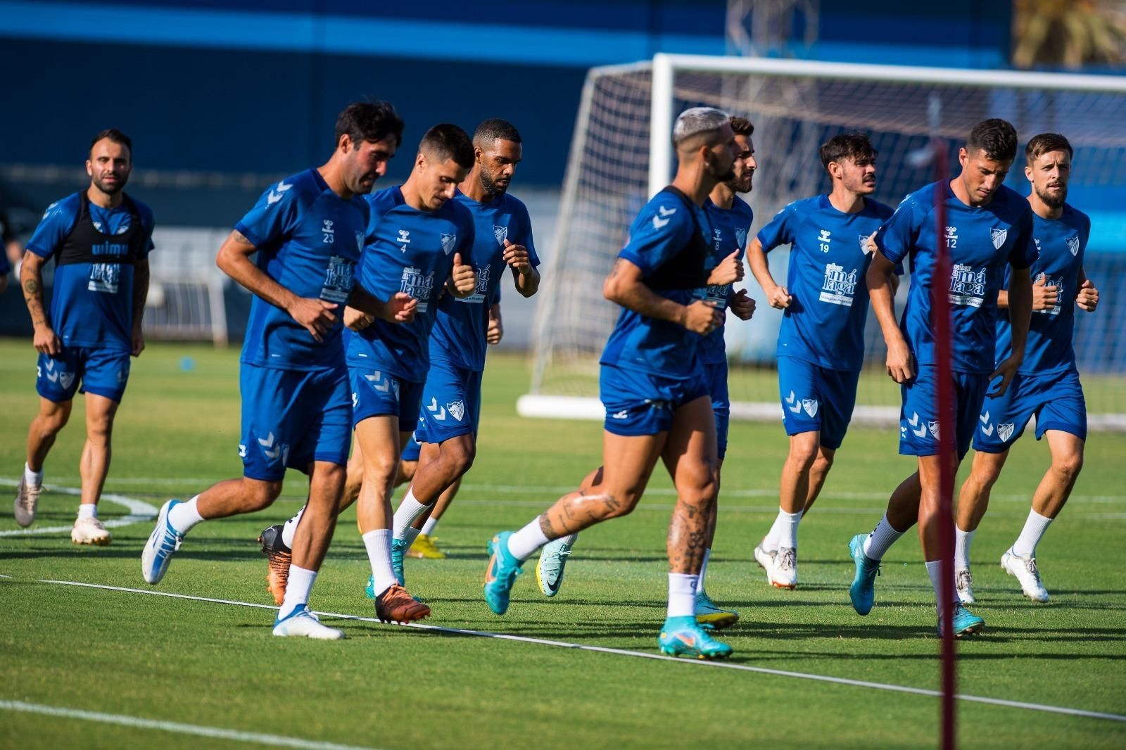 Las fotos del entrenamiento del Málaga CF