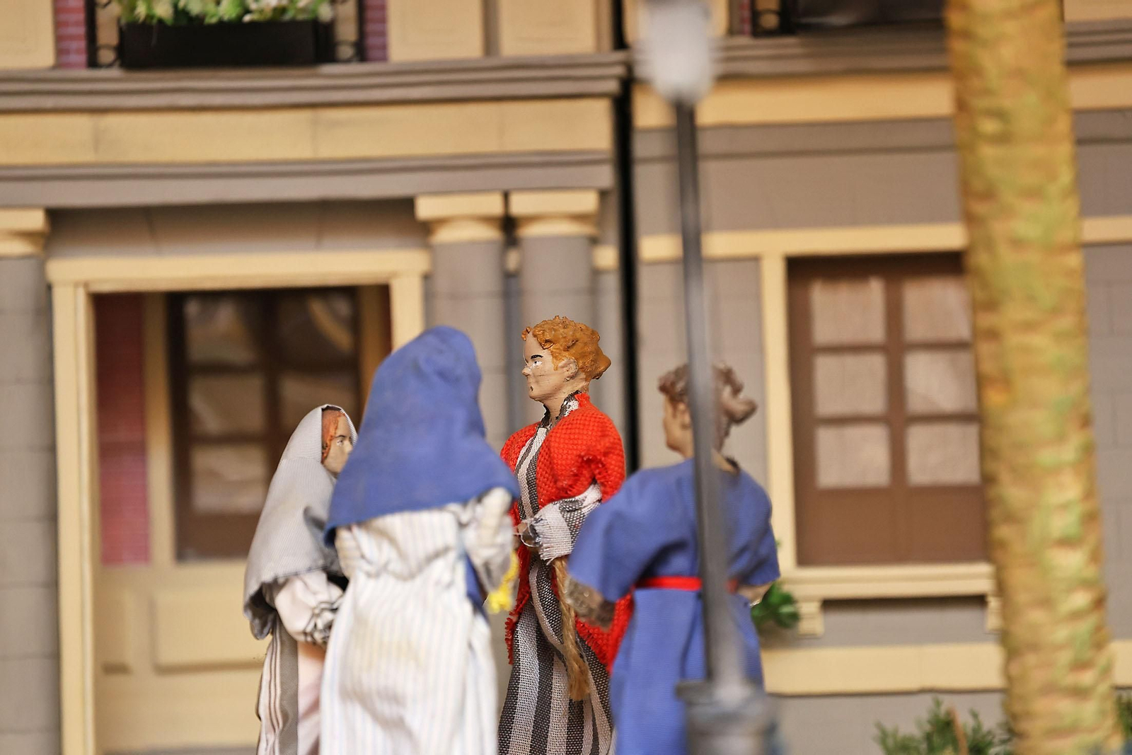 Imágenes de la inauguración del Belén del Ayuntamiento de Huelva