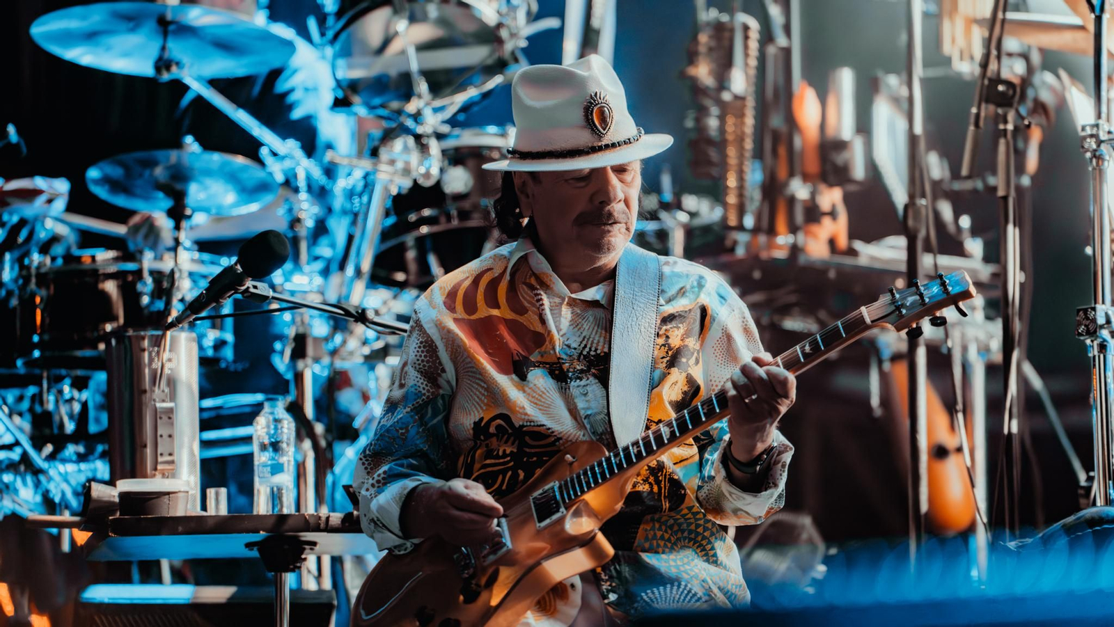 Las imágenes del concierto de Carlos Santana en Tío Pepe Festival en Jerez