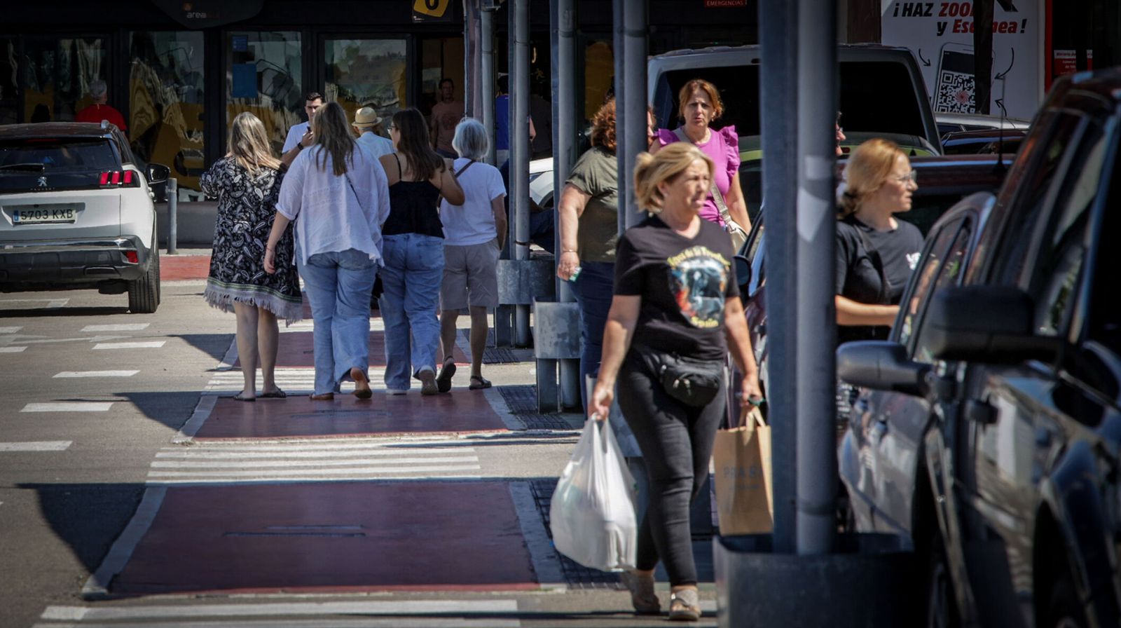 Imagen del inicio de rebajas en Área Sur.