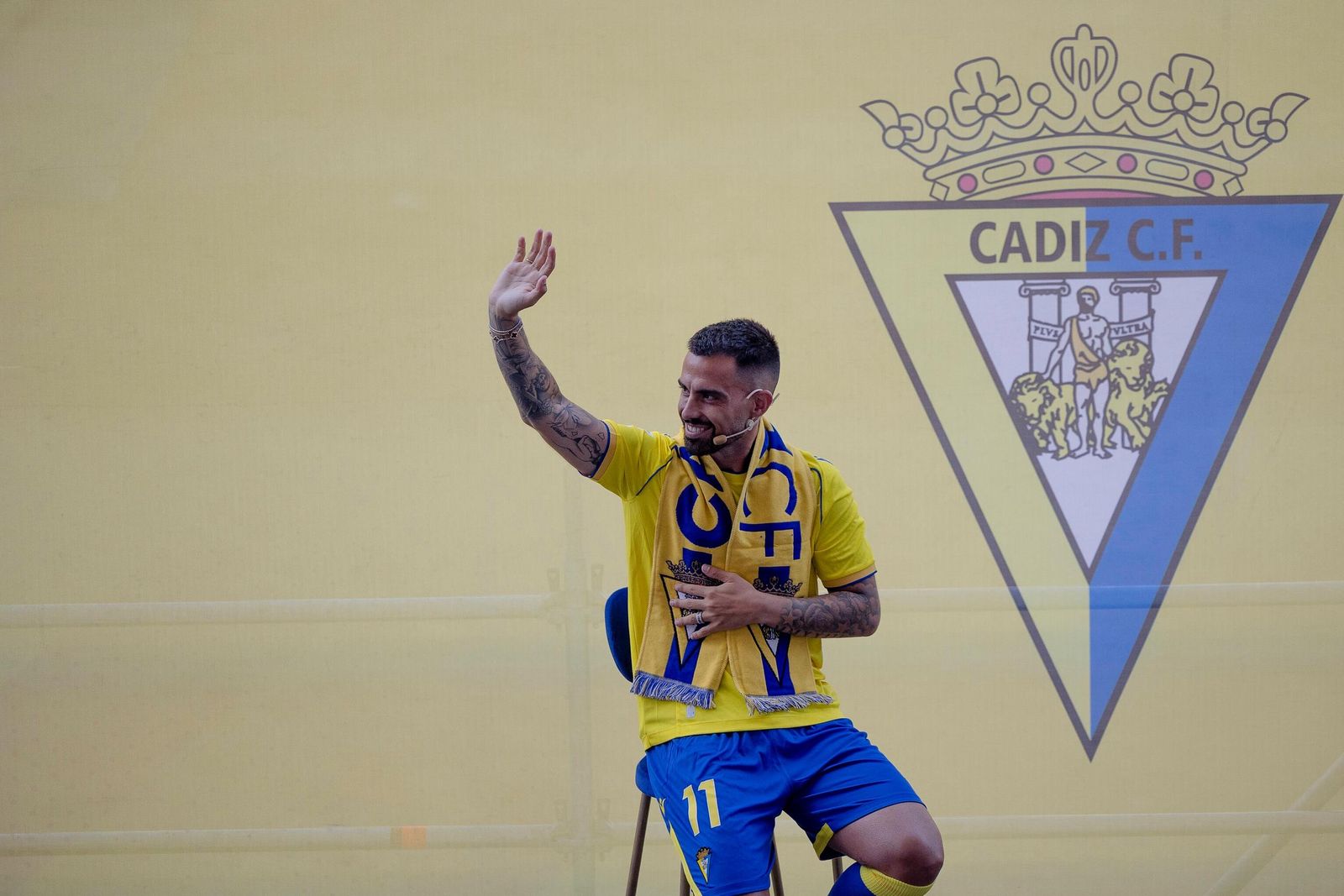 Suso es la gran novedad del Cádiz en la nueva temporada.