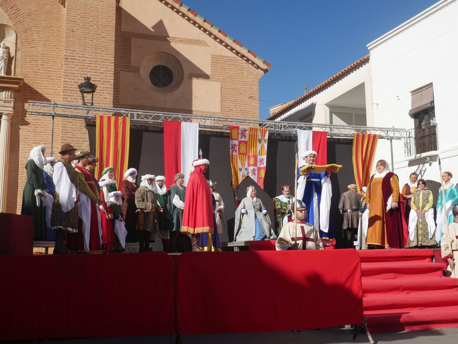 Imágenes de la "visita de los Reyes Católicos" a Fiñana