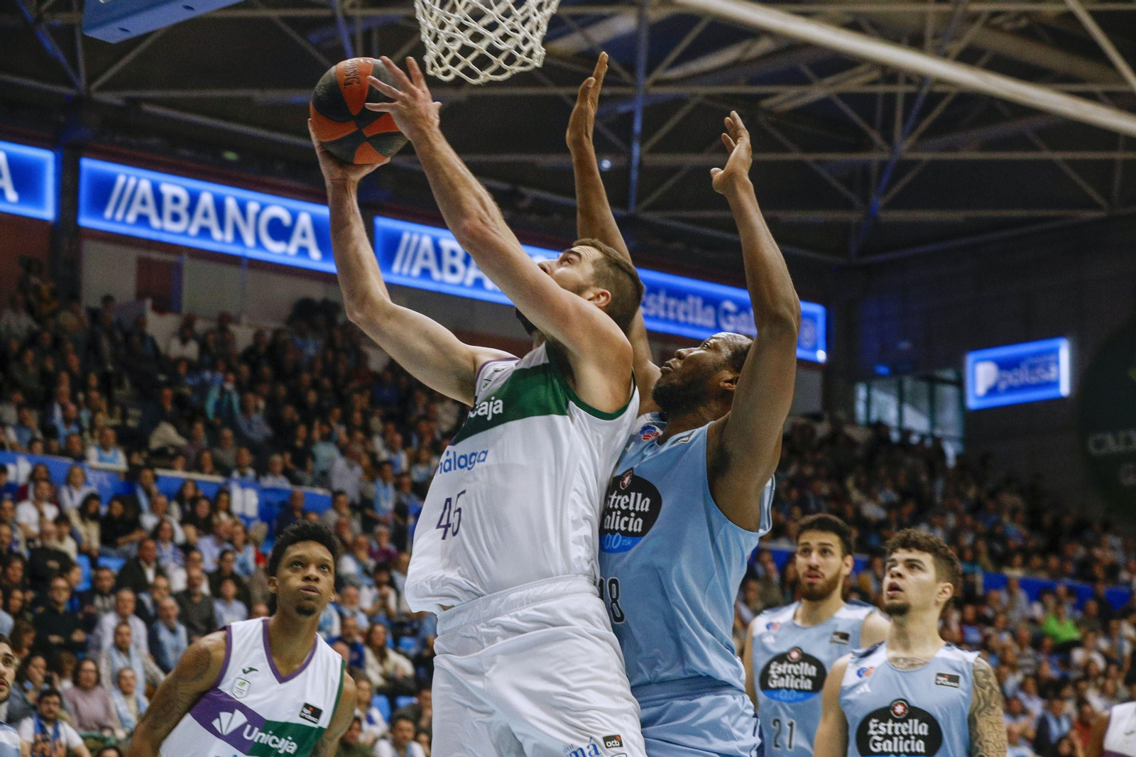 El Breogán - Unicaja, en fotos