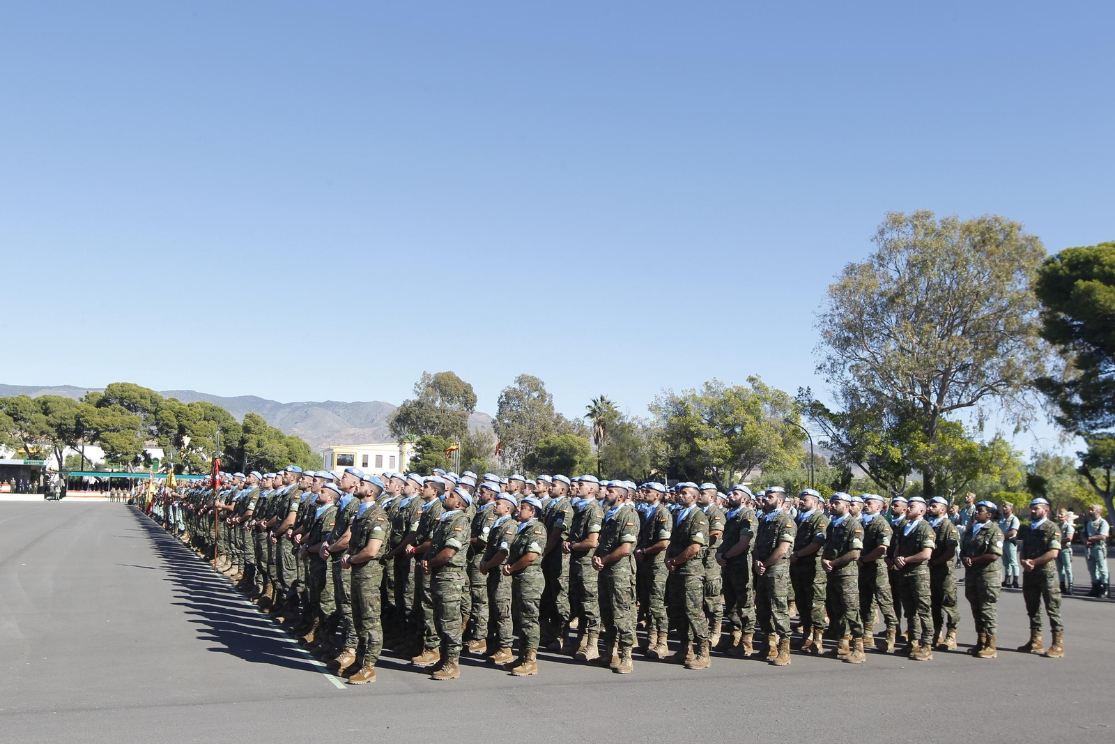 Fotogalería de la salida de La Legión hacia el Líbano