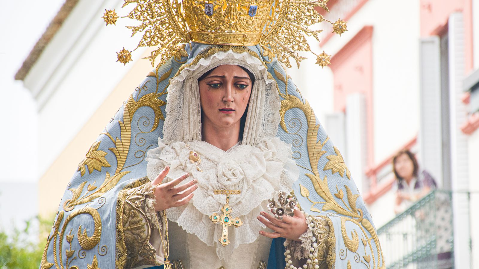 La Virgen de Consolación de la Sed en su rosario público