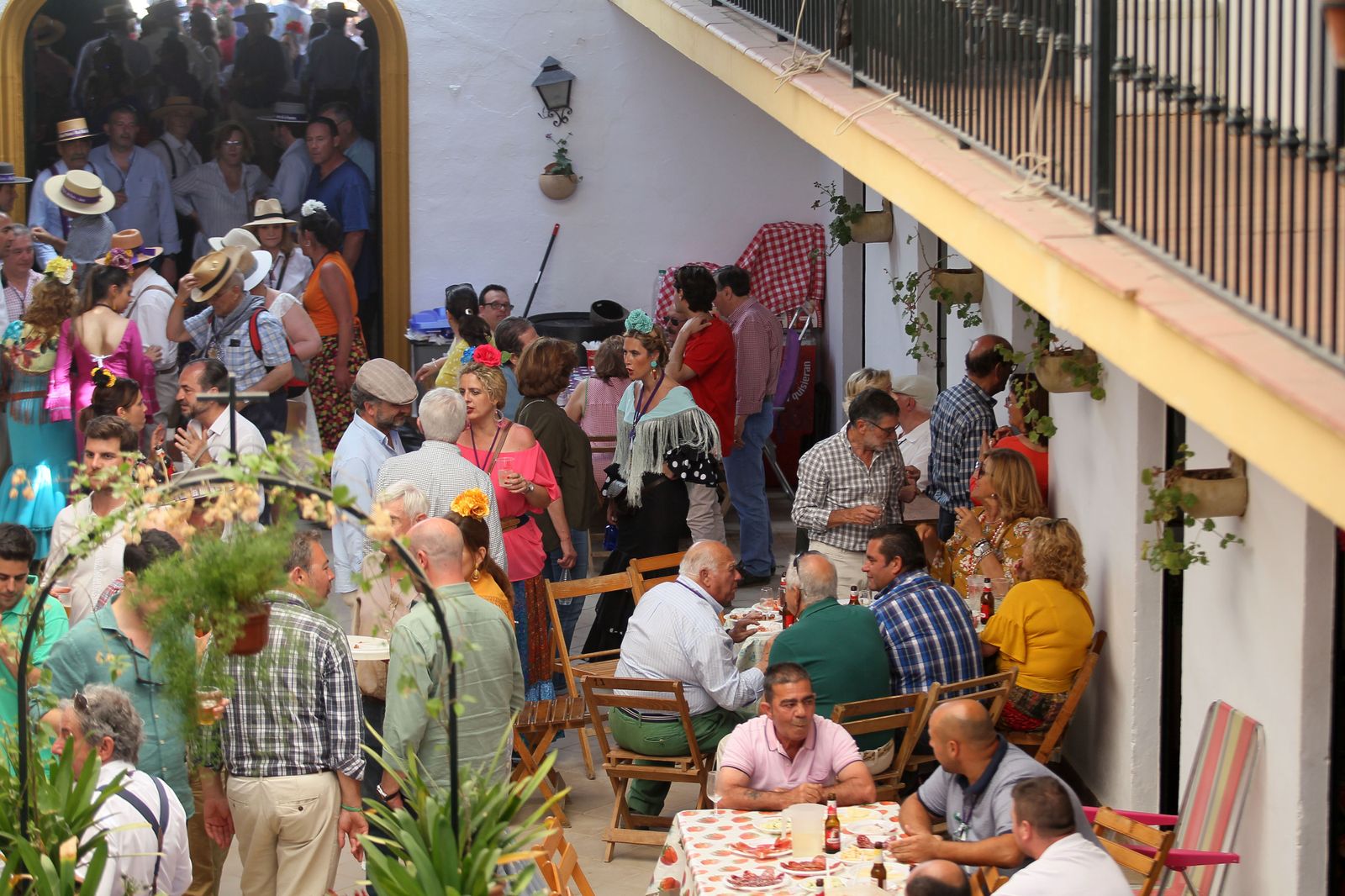 Imágenes del domingo de descanso en El Rocio