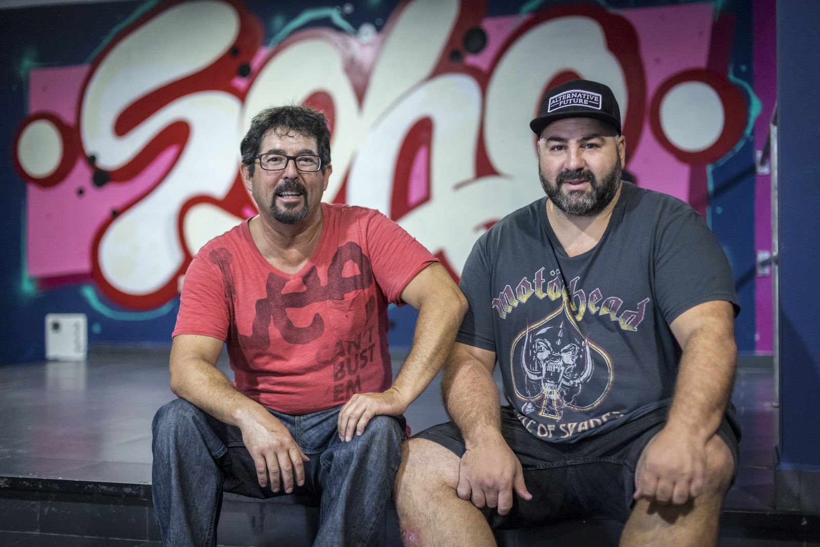 José Manuel Carpinteiro y Nero Peñalver, propietarios de Soho Alternative Bar.