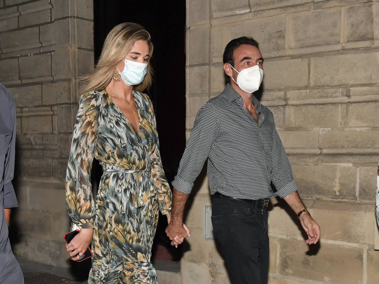 Enrique Ponce y Ana Soria, en una de sus salidas para cenar.