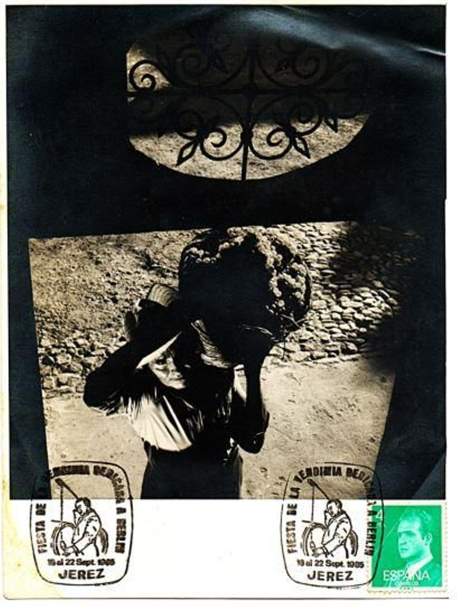 Sello dedicado a la vendimia.