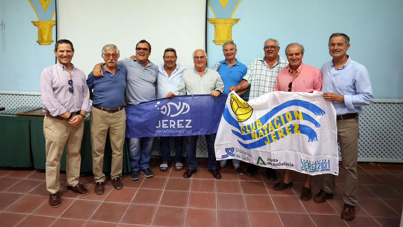 Imágenes del 55 aniversario de la Natación en Jerez