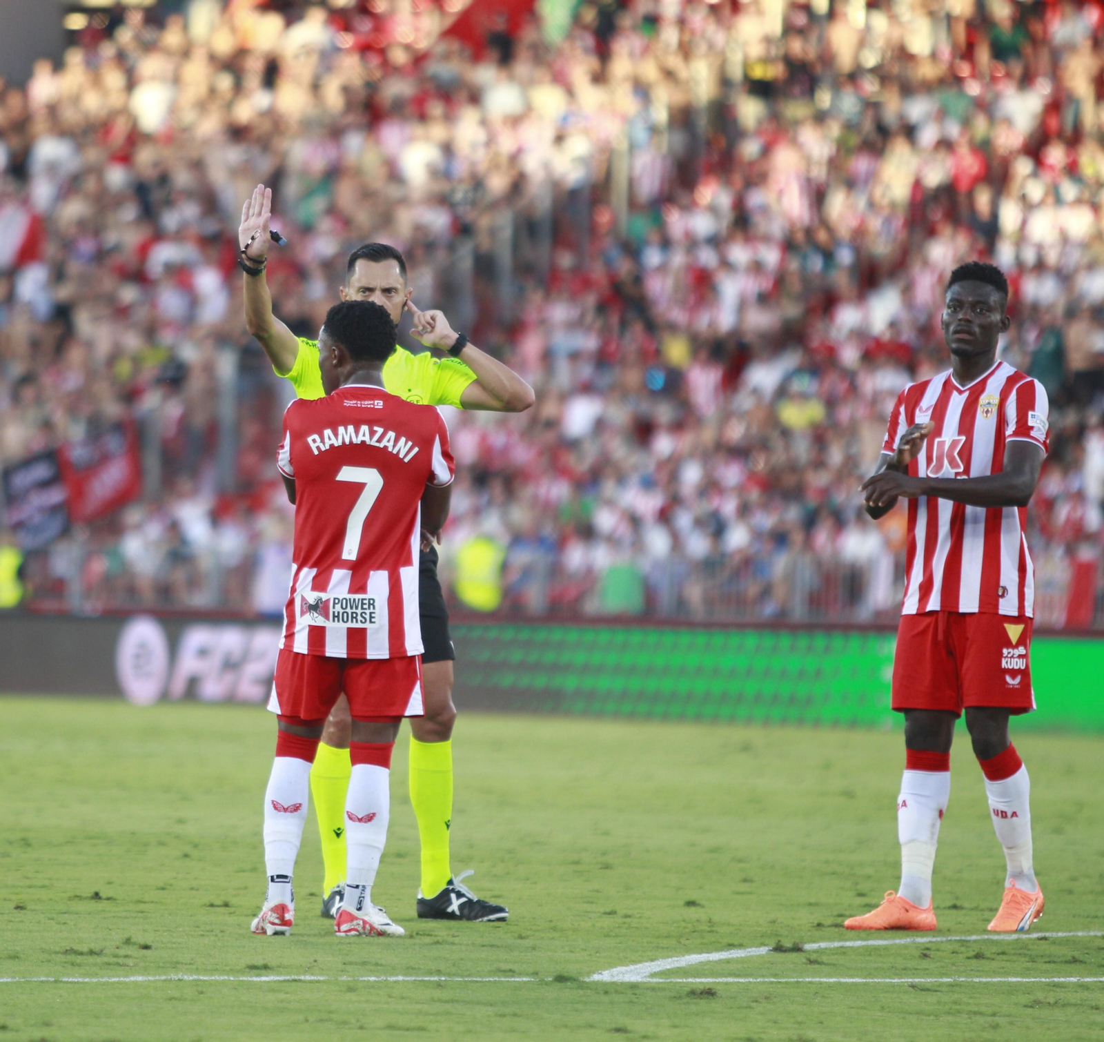U.D. Almería-Real Madrid en imágenes
