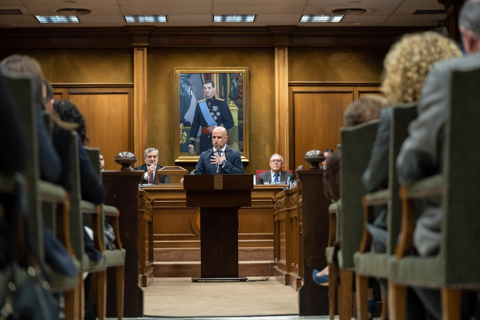 Así se ha vivido la investidura del nuevo presidente de la Diputación Provincial de Almería