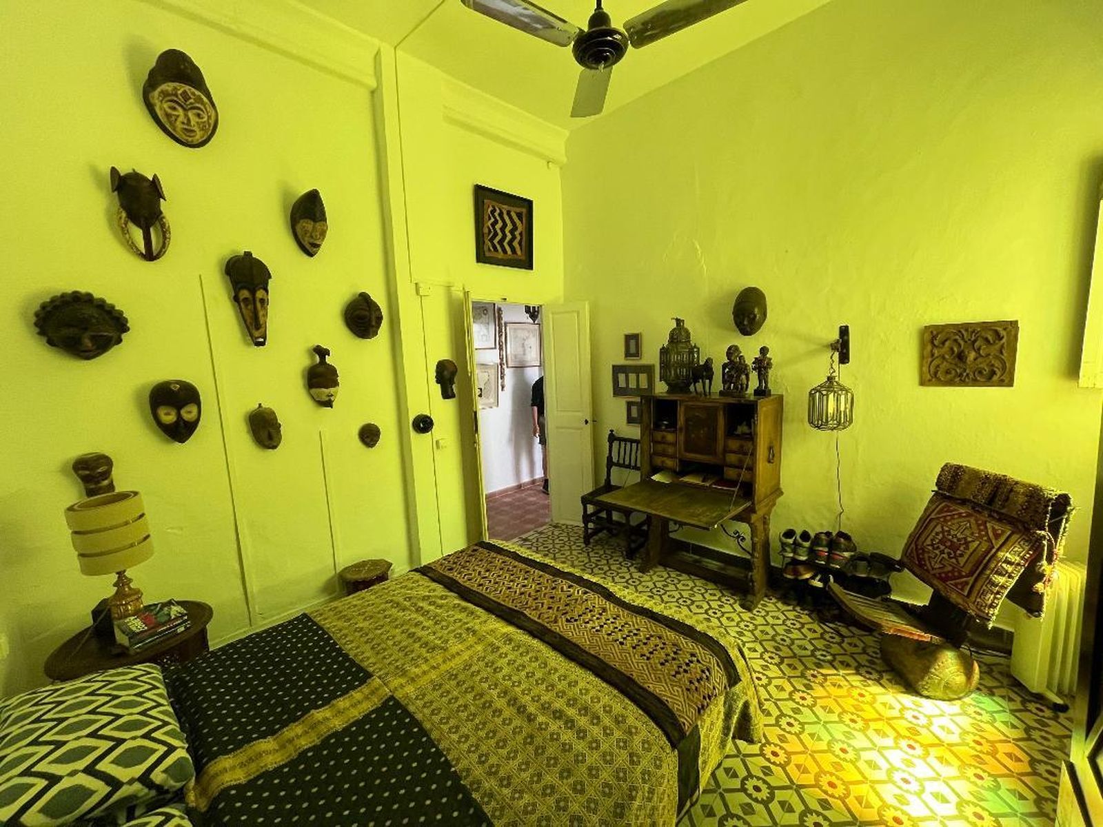 Interior de la casa.