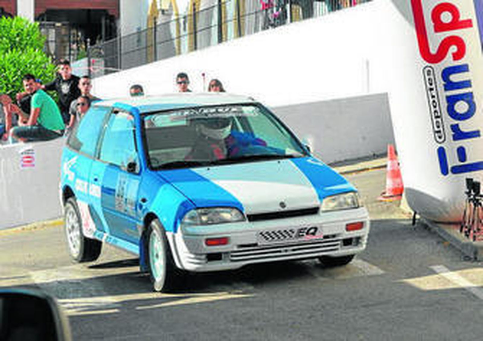 El chiclanero Del Buey, con su Suzuki Swift, marcó un tiempo de 1:24.273.