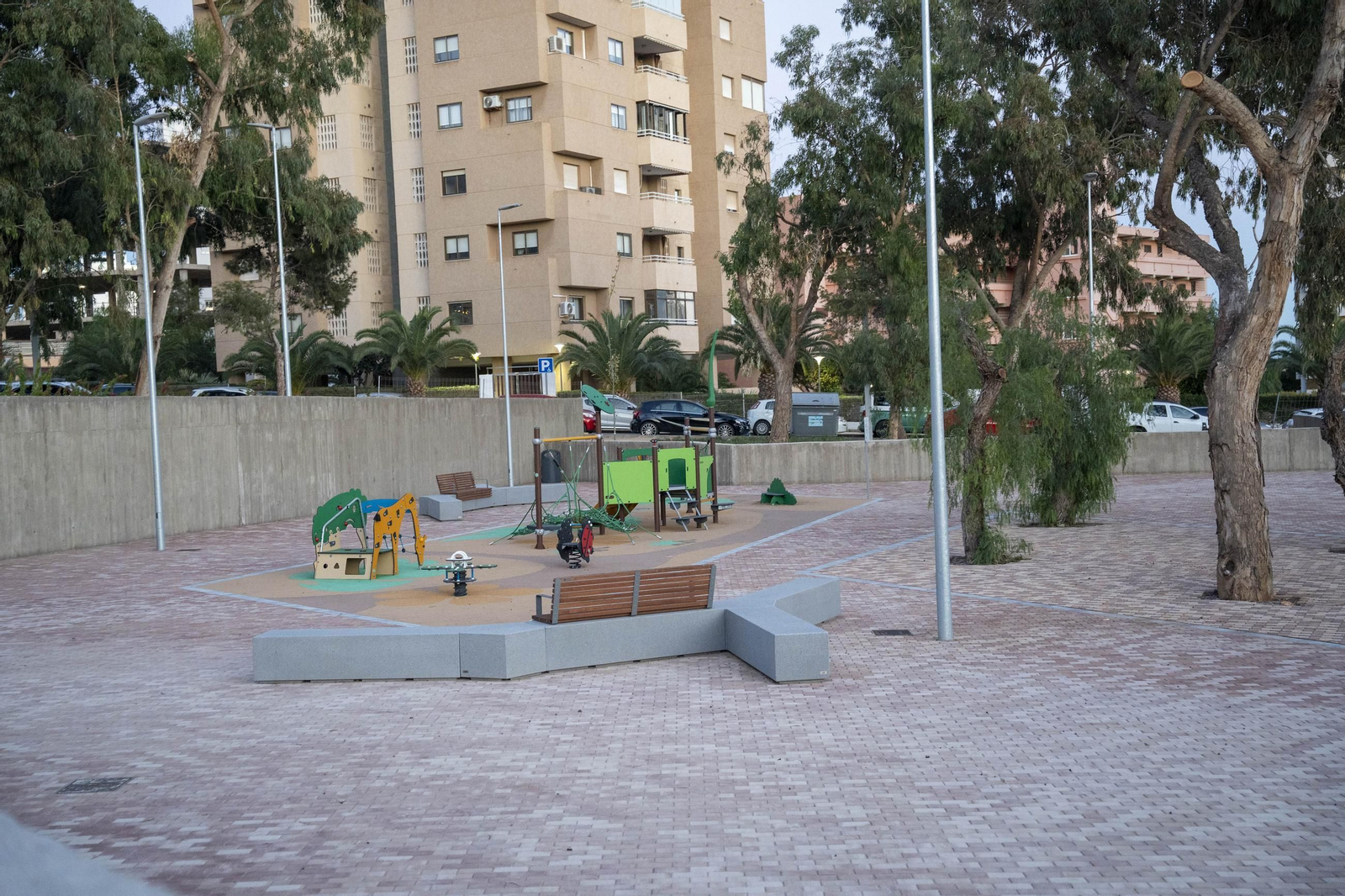 Las imágenes de la inauguración de la primera fase de la adecuación de la Rambla San Antonio de Aguadulce