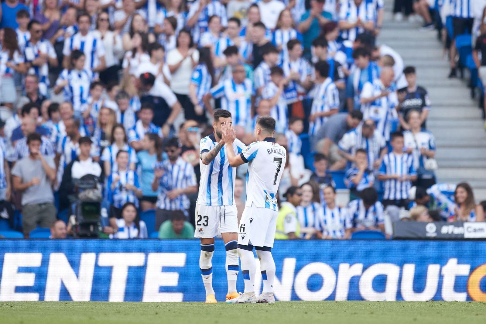 Las fotos del Real Sociedad - Sevilla